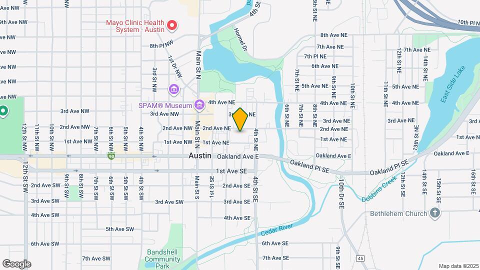 310 2nd Ave NE Map and Location Details