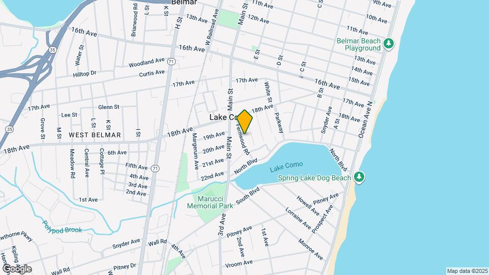 1830 1/2 Fernwood Rd Mapa y Detalles de la Ubicación