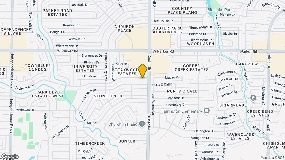 2110 Teakwood Ln Map and Location Details