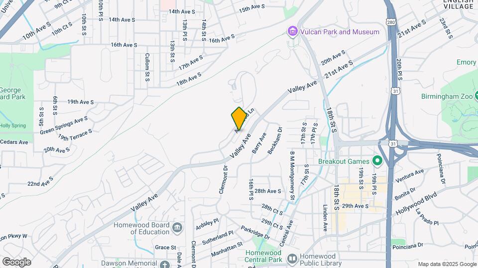 1659 Ashwood Ln Map and Location Details