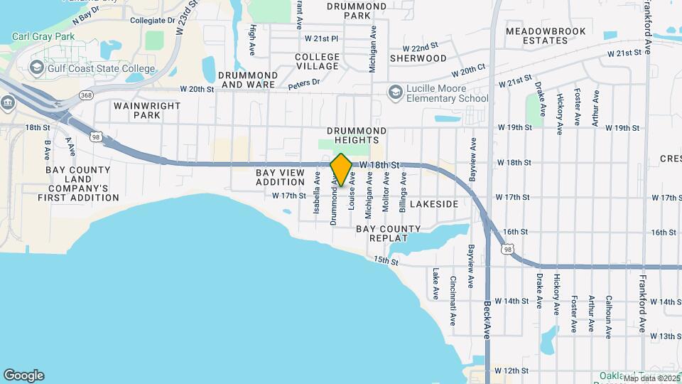3806 W 17th St, Unit A Map and Location Details