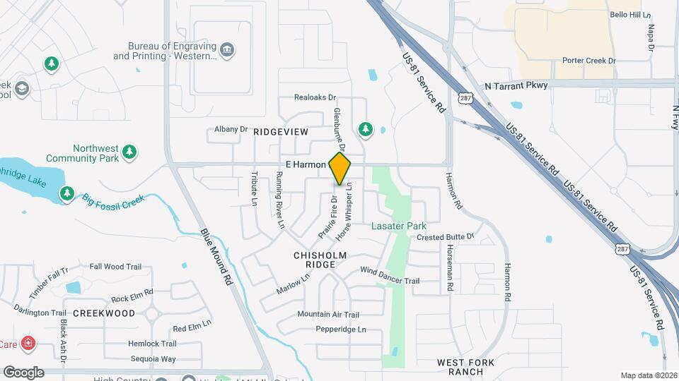 8554 Prairie Fire Dr Map and Location Details