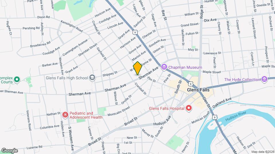 35 Sherman Ave Map and Location Details