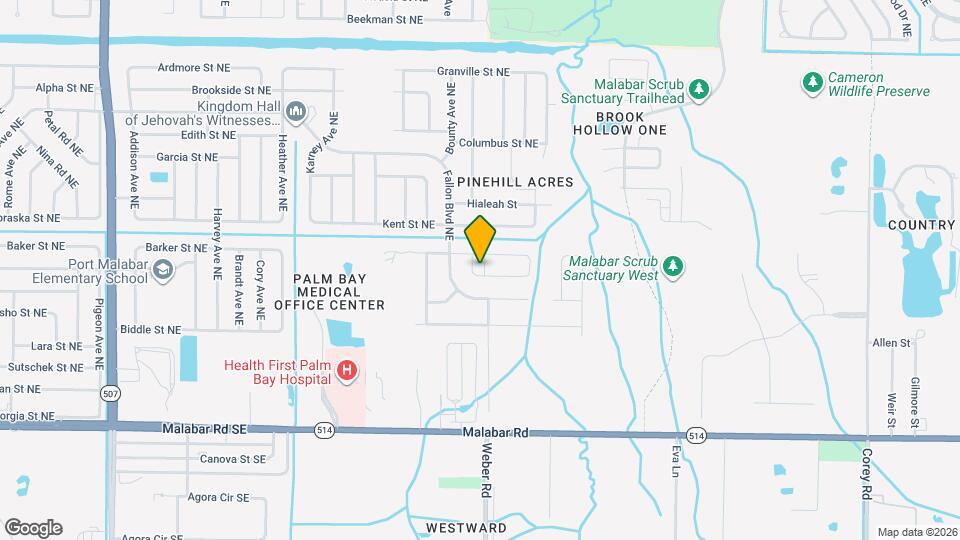 2235 Macedo Rd NE Map and Location Details