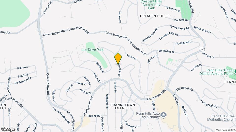 10807 Highpoint Dr Map and Location Details