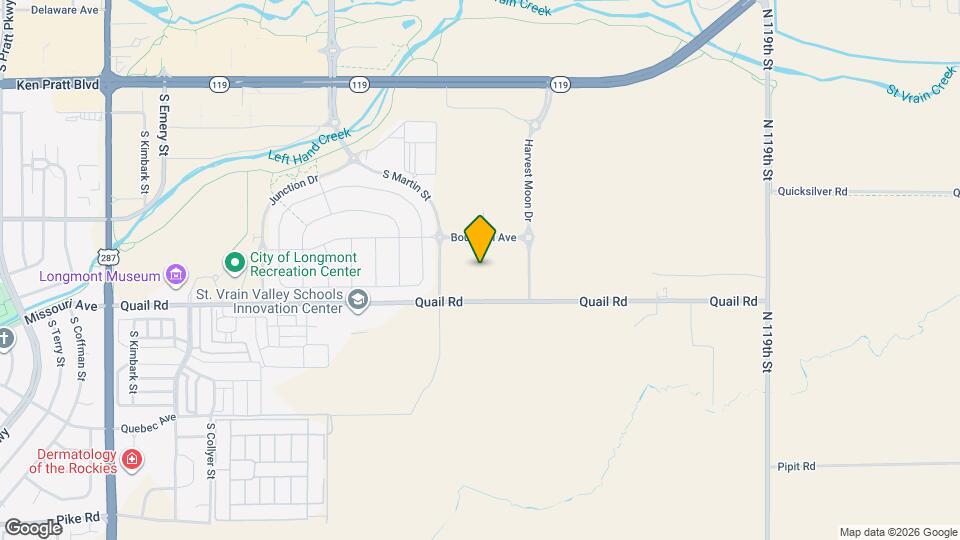 Garrett Harvest Junction West Mapa y Detalles de la Ubicación