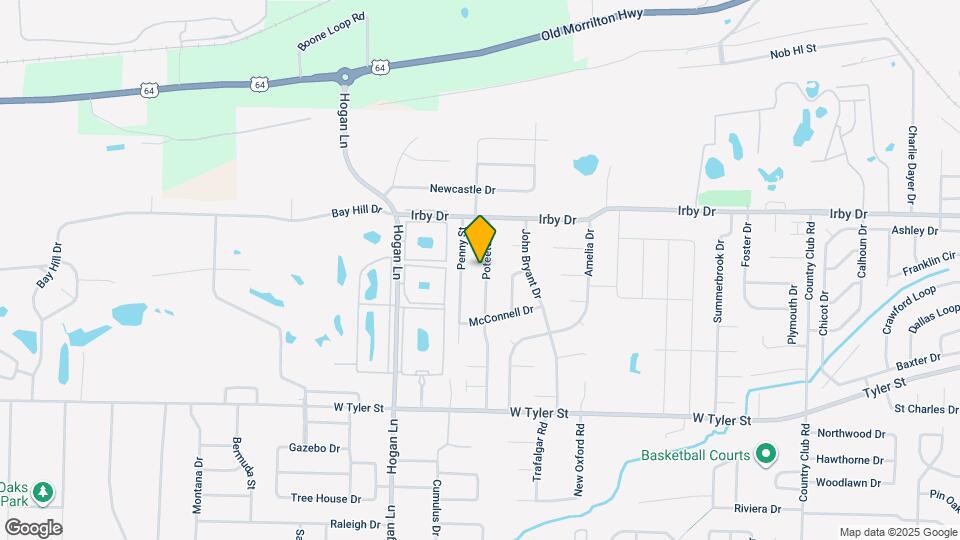 1825 Poteete Dr Map and Location Details