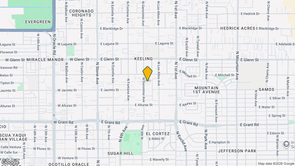 409 E Geronimo Bluff Loop Mapa y Detalles de la Ubicación