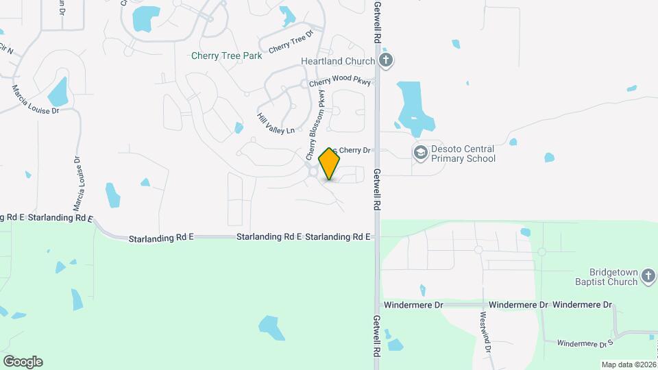 2851 S Hartland Map and Location Details