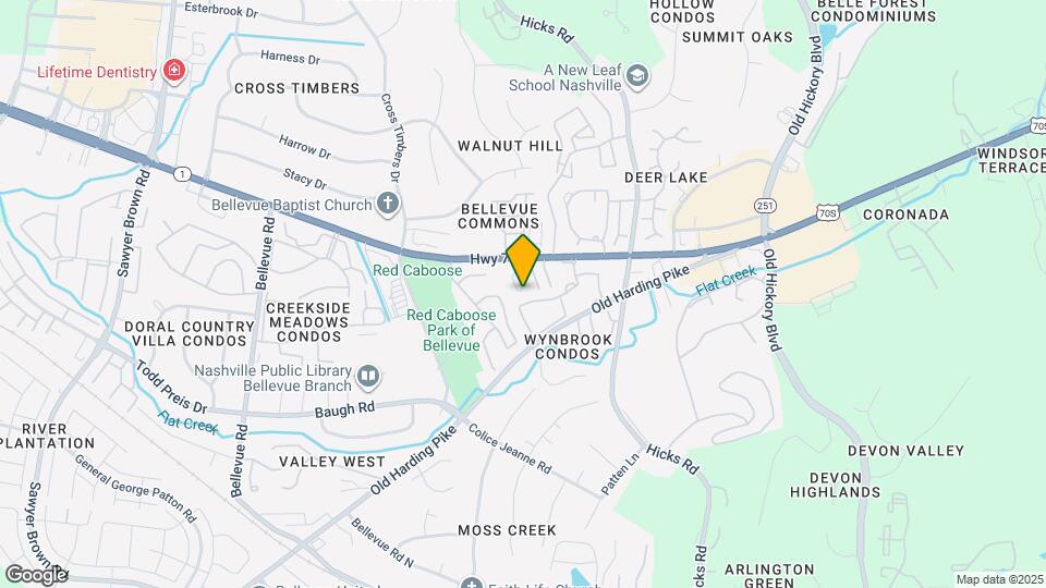 535 Harpeth Park Dr Map and Location Details