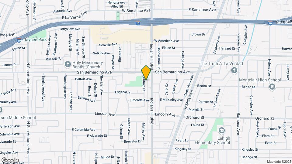 1528 Cordova St Map and Location Details