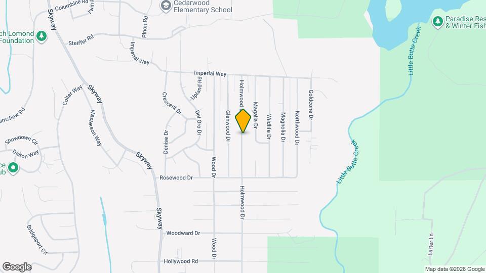 14772 Holmwood Dr Mapa y Detalles de la Ubicación