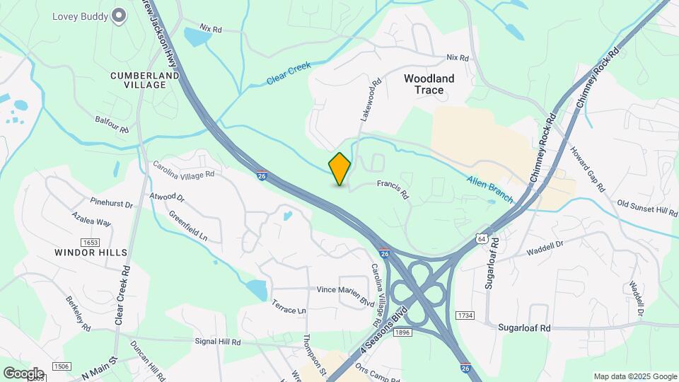 The Highland Mapa y Detalles de la Ubicación