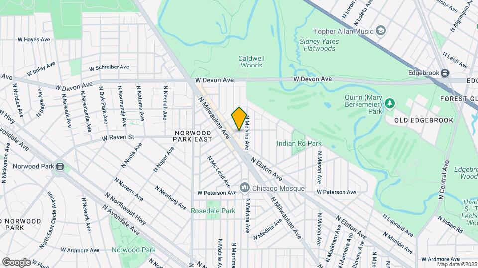 6217 W Huntington St Map and Location Details