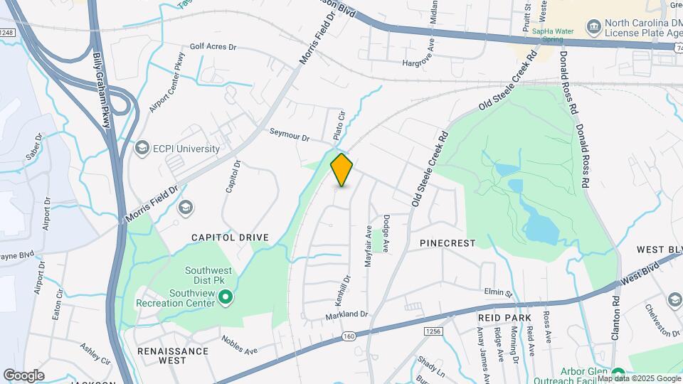 2607 Dantrey Pl Map and Location Details