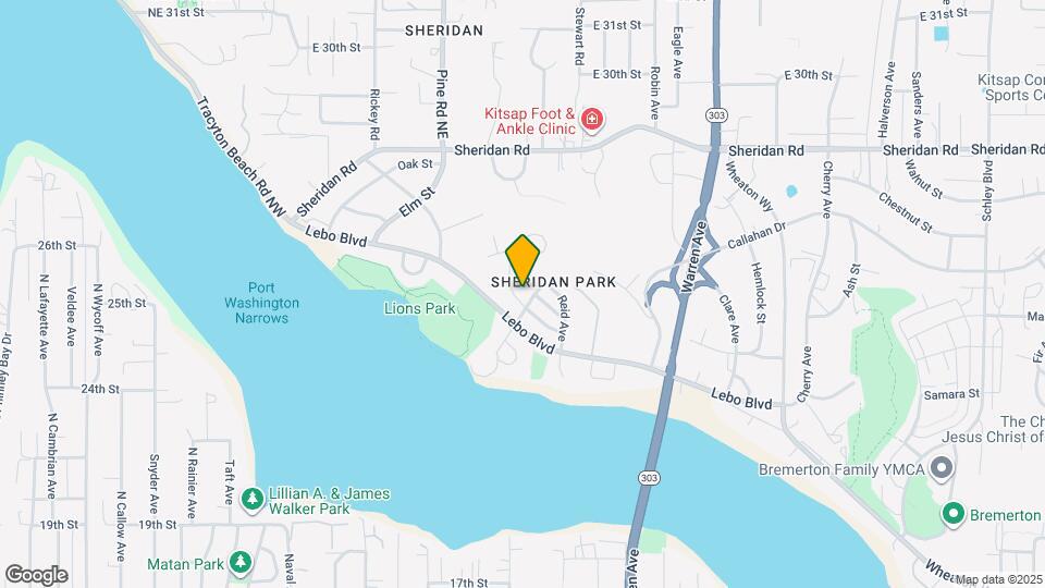 338 Willow St Map and Location Details