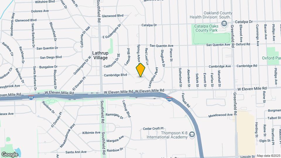 17252 Sunnybrook Dr Map and Location Details