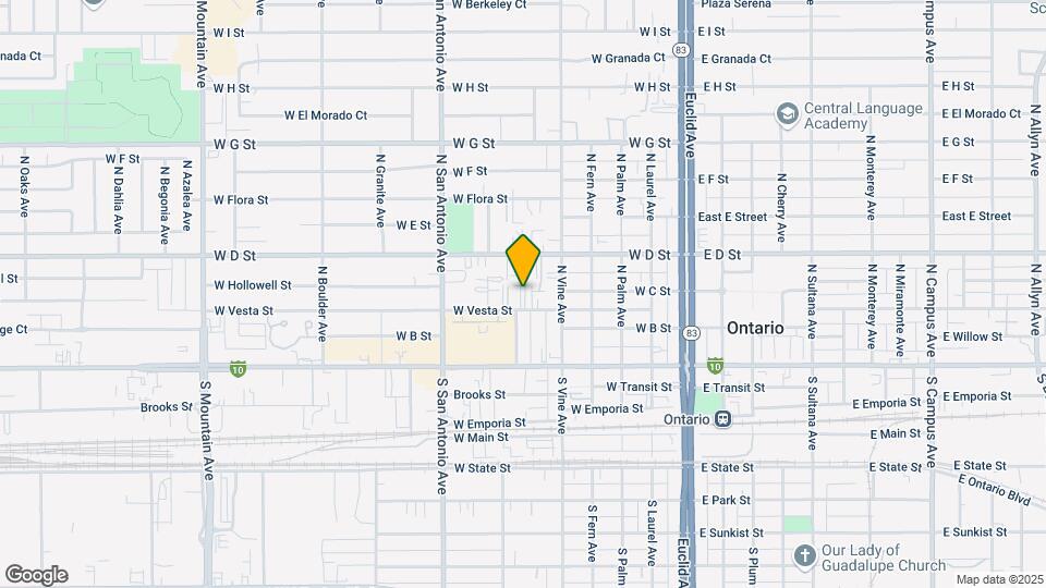544 W Vesta St Mapa y Detalles de la Ubicación