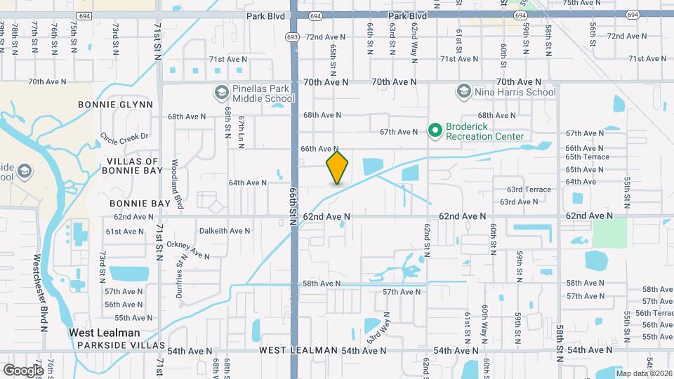 6470 64th Ave N Map and Location Details