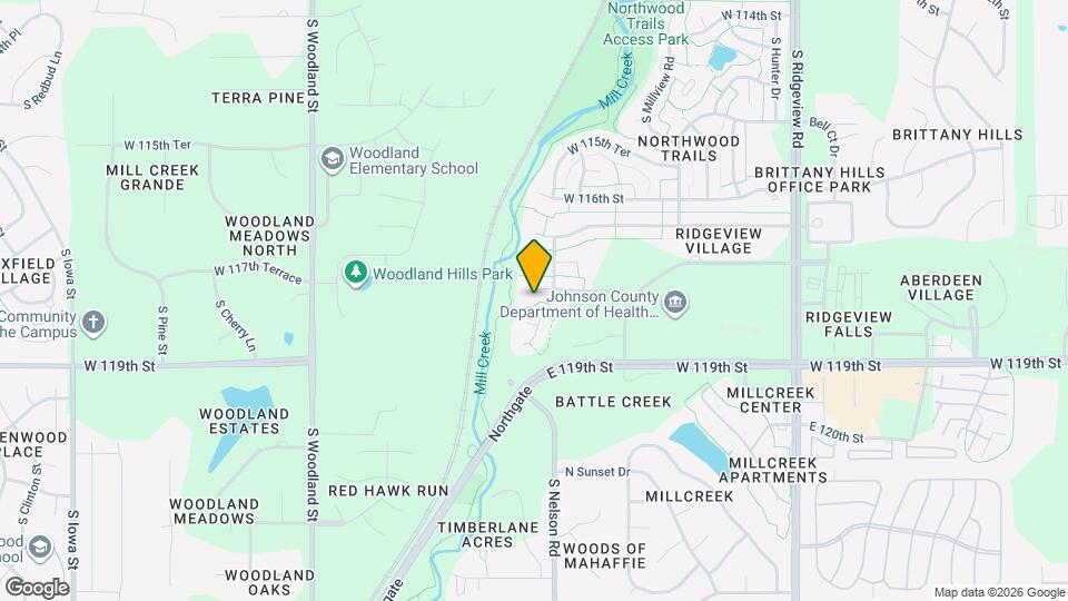 18981 W 118th St Map and Location Details