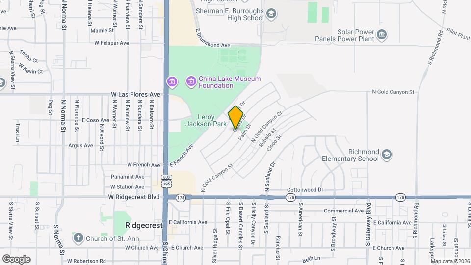 336 Oasis Dr Mapa y Detalles de la Ubicación