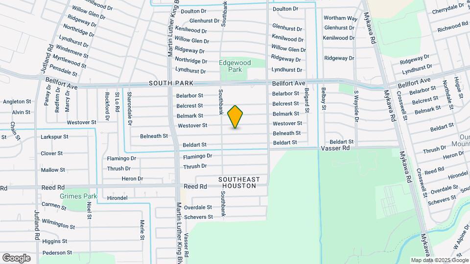 5823 Belneath St Map and Location Details