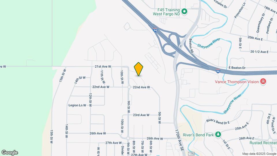 2152 Allison Ln W Map and Location Details