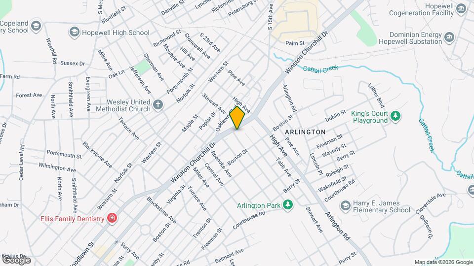 1013 Liberty Ave Map and Location Details