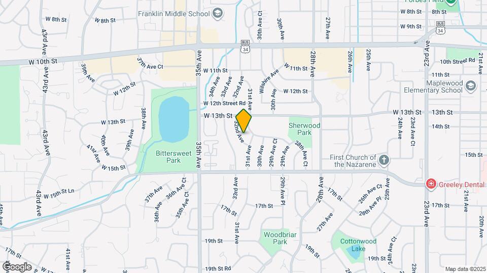 1408 32nd Ave Map and Location Details