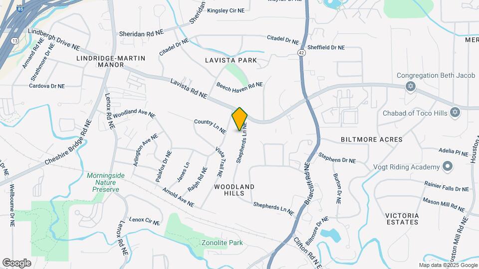 1166 Shepherds Ln NE Map and Location Details