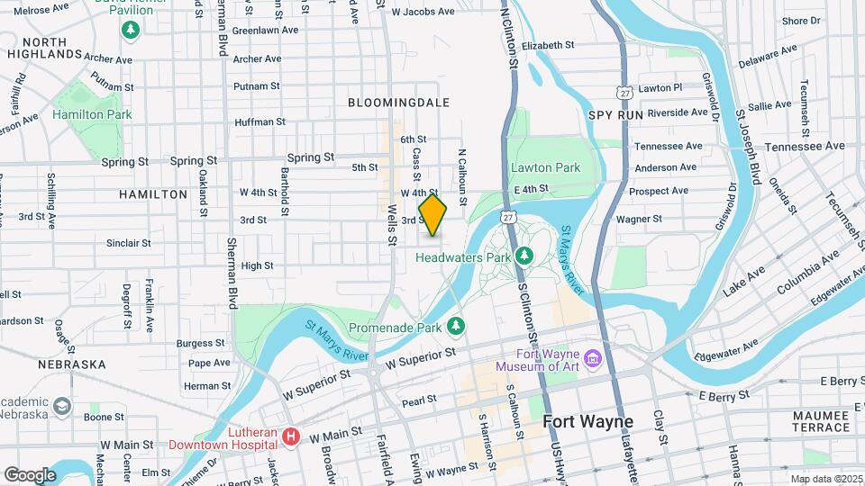 210 2nd St Map and Location Details