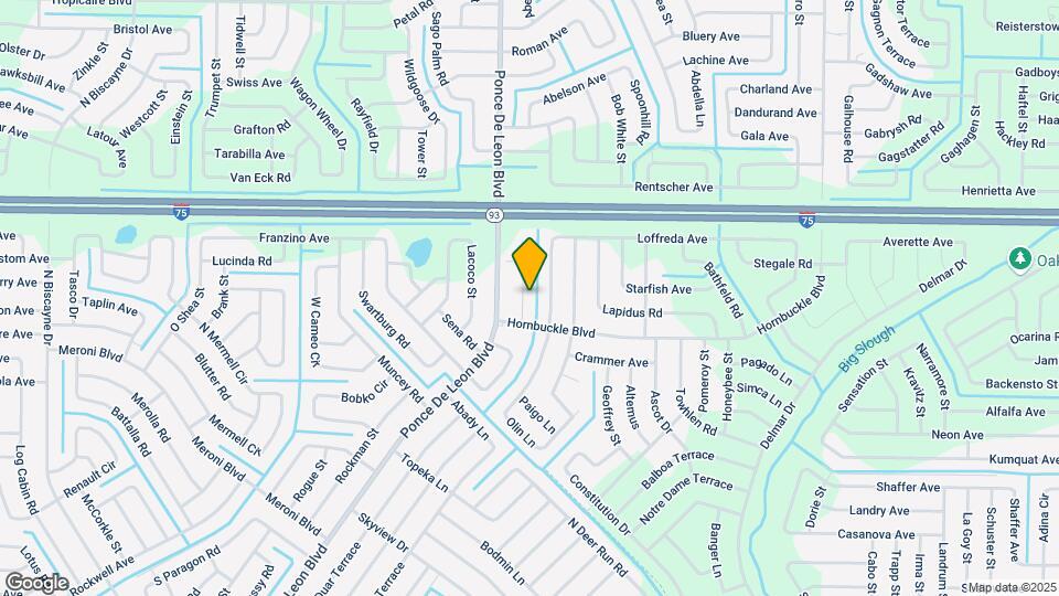 4372 Laurina St Map and Location Details