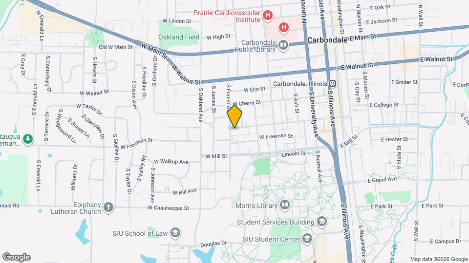 807 W College St Map and Location Details