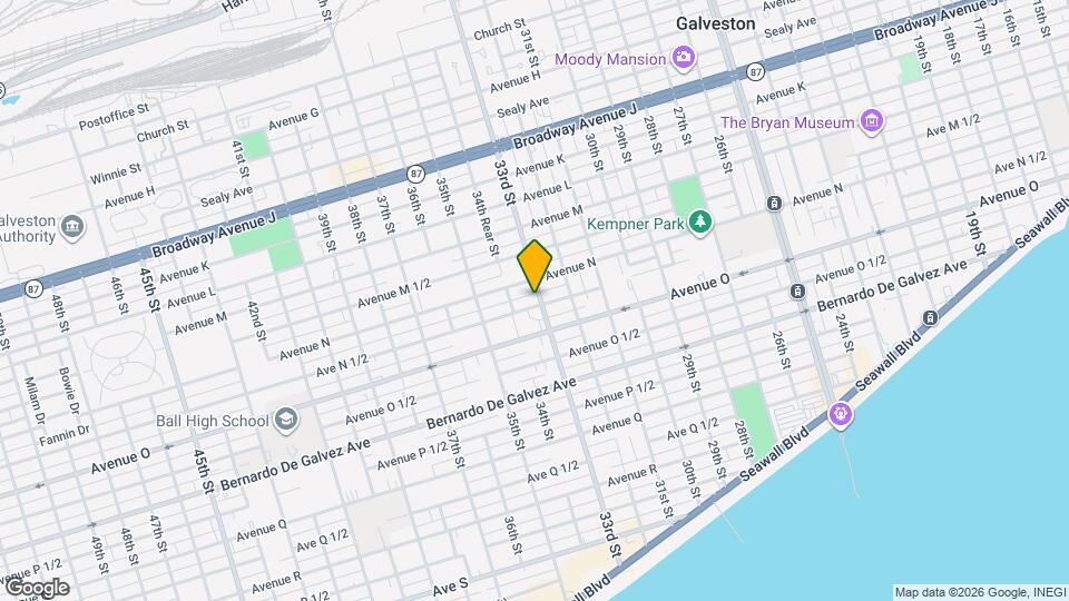 1515 33rd St Map and Location Details