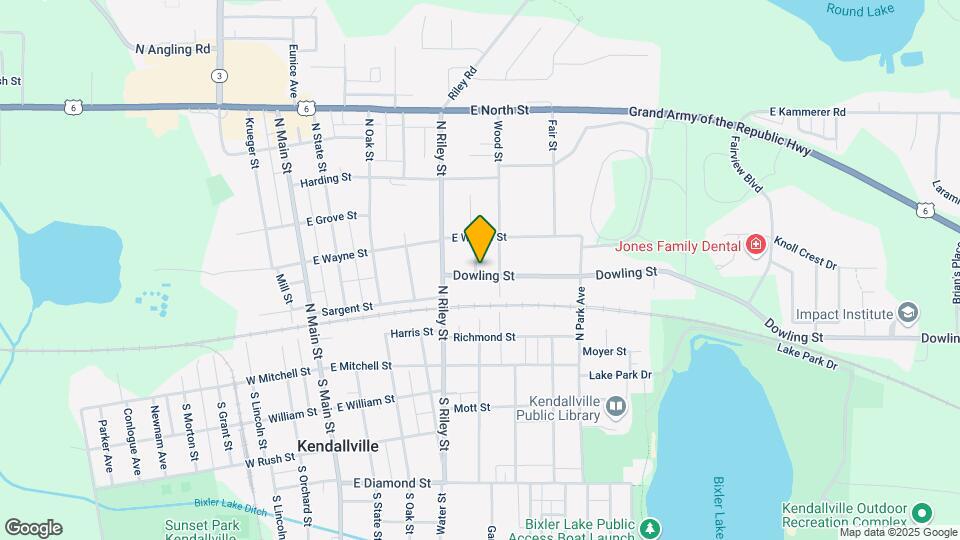 537 Dowling St Map and Location Details