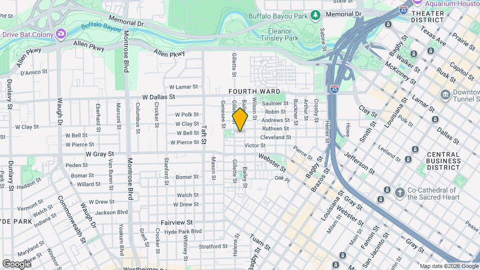 1504 Cleveland St Map and Location Details