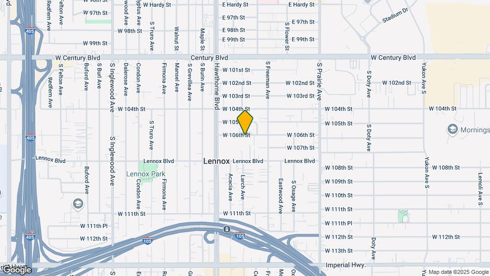 4256-4258 W 106th St Map and Location Details