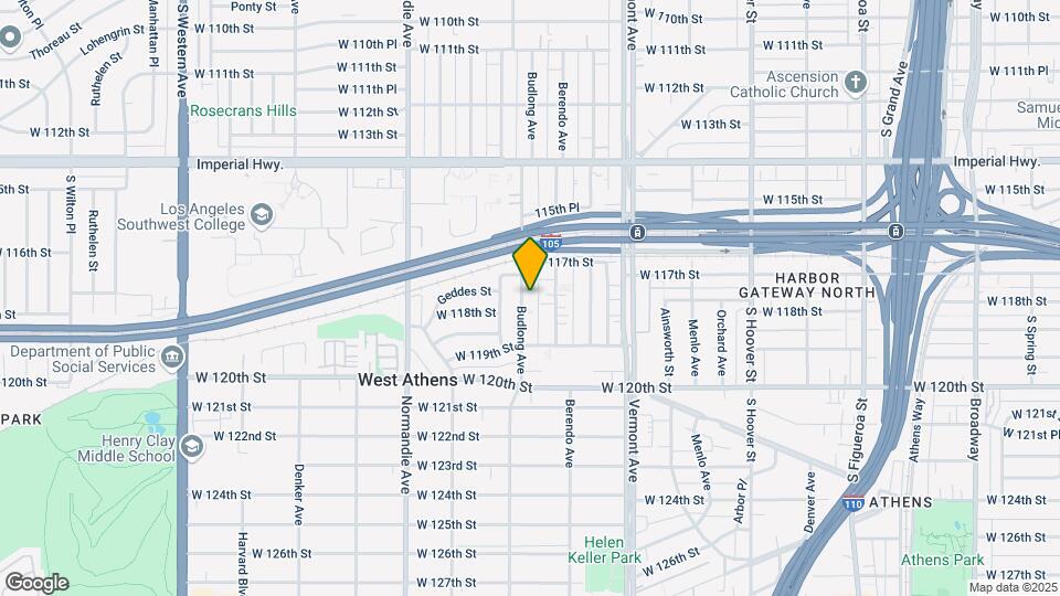 11736 Budlong Ave Map and Location Details