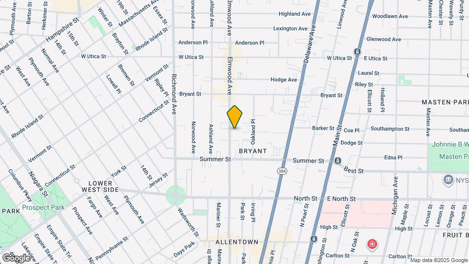 349 Elmwood Ave, Unit 2 Map and Location Details