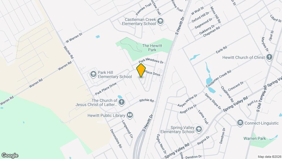 1011 Parkview Cir Map and Location Details