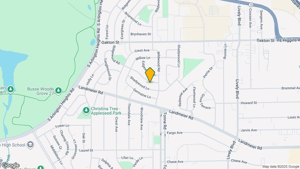 539 Ridgewood Rd Map and Location Details