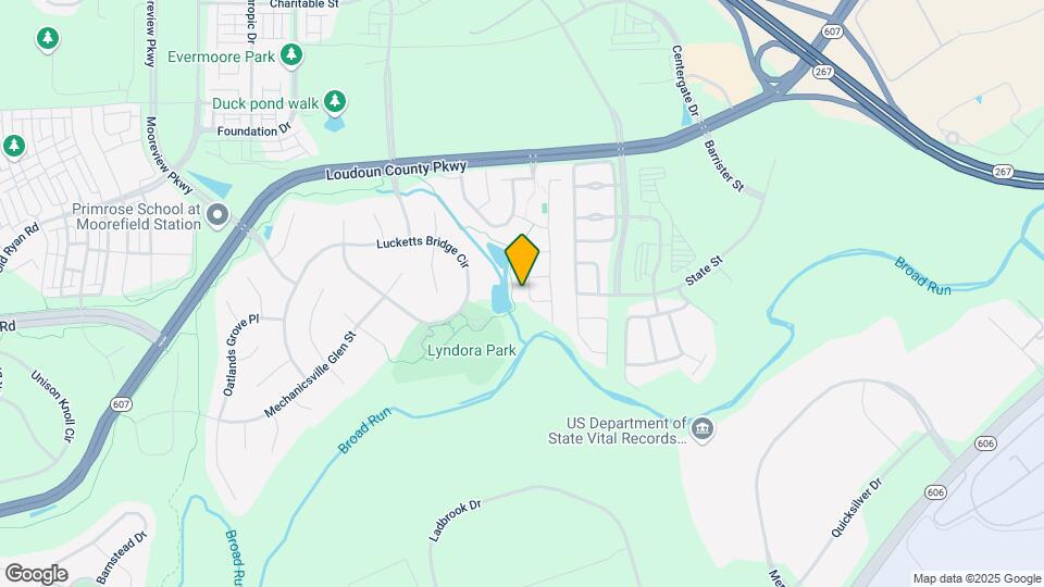 22629 Upperville Heights Square Map and Location Details