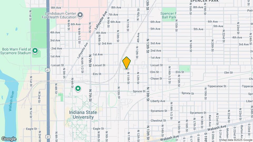 812 N 11th St Map and Location Details