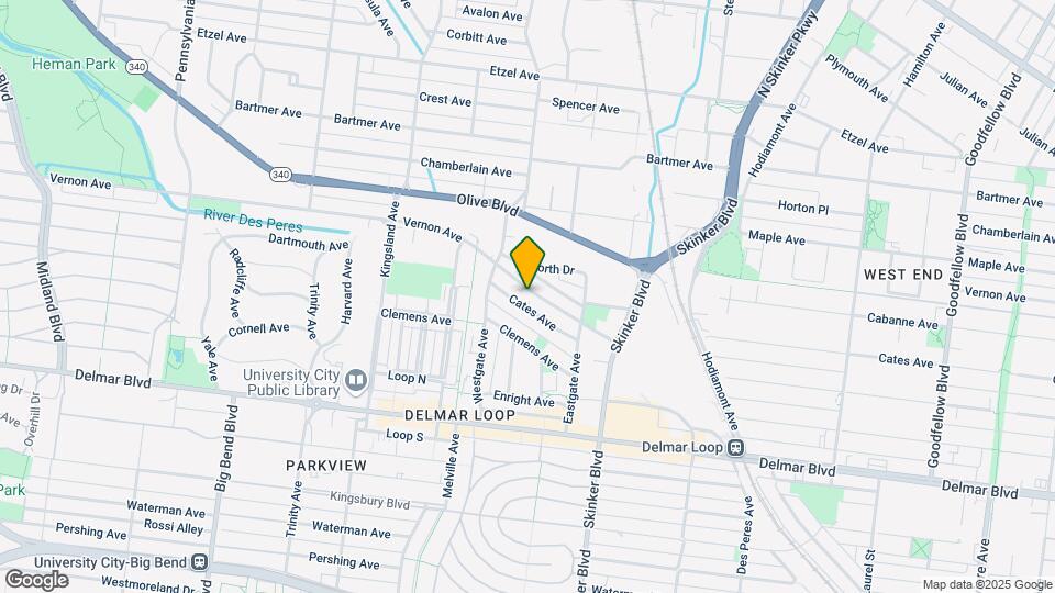 AVA Student Housing Map and Location Details