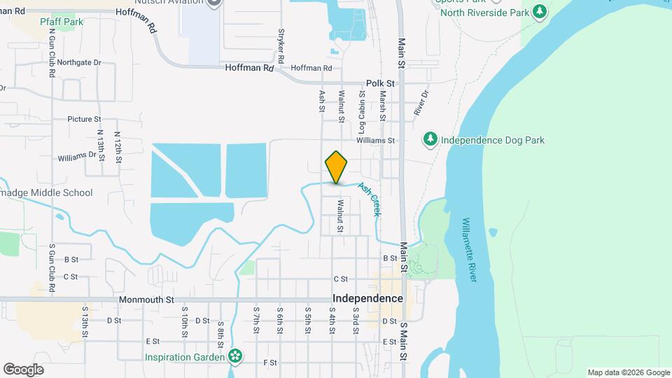 210 Walnut St Map and Location Details