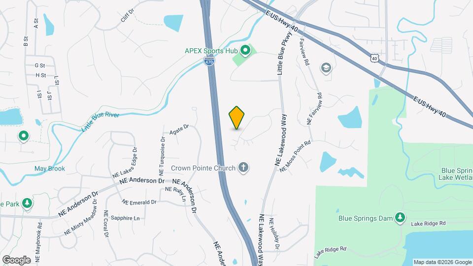 6102 NE Kensington Dr Map and Location Details