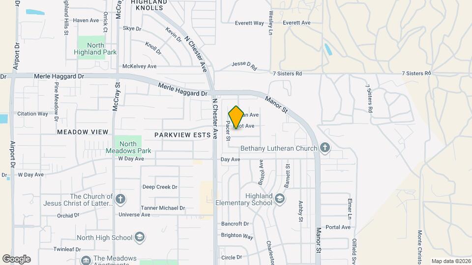 208 Electra Ave Map and Location Details