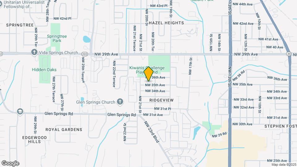 2014 NW 35th Ave Map and Location Details