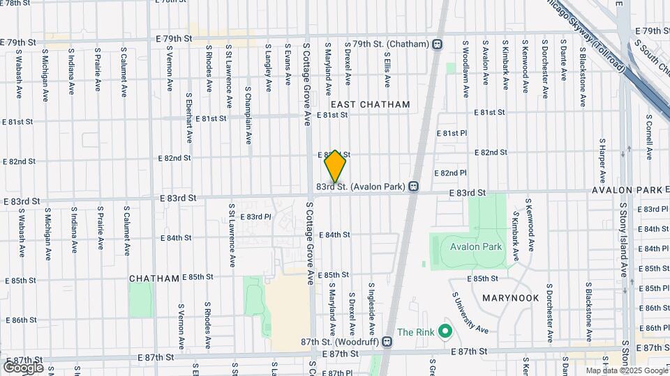 8253 S Maryland Ave Map and Location Details
