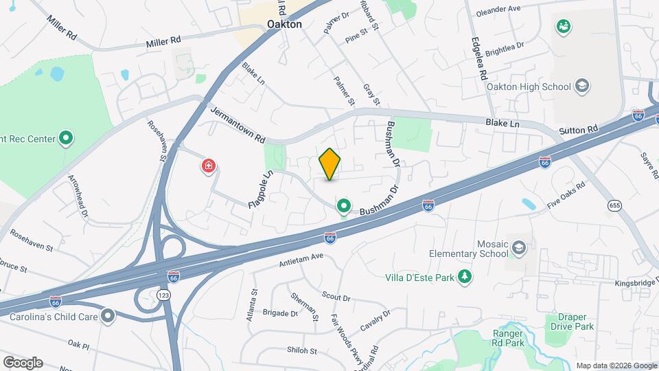 10223 Valentino Dr Map and Location Details